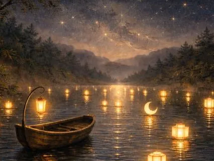 Lantern River | Story For Deep Relaxation And Sleep