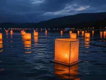 Lanterns Across The Meadow + White Noise