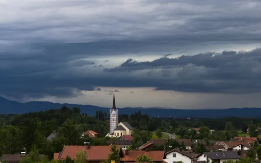 Late Summer Approaching Rainstorm