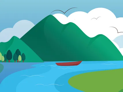 For Teens: Leaves On A Stream