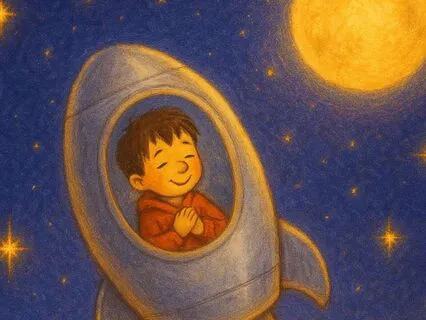 Leo's Space Rocket - Kids Bedtime Story And Meditation