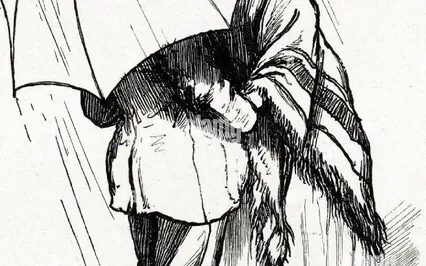 Little Women Under The Umbrella (With Sound Effects) 