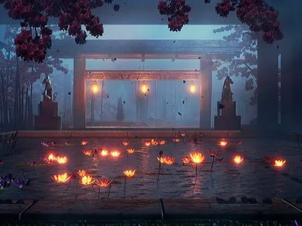 Lotus Contemplation: Zen Harmony Unveiled