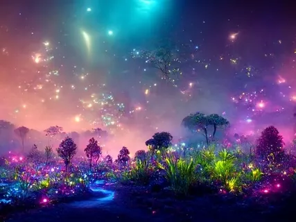 Lucid Dreaming Story: The Fluorescent Forest