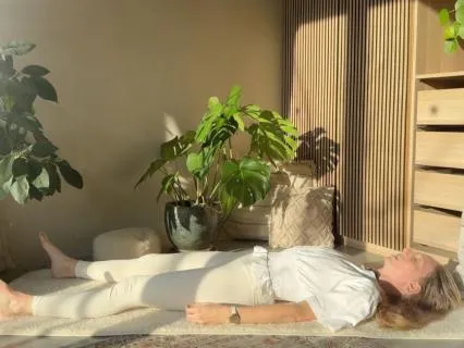 Lying Down Feminine Rest Practice for Exhaustion