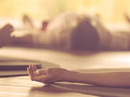 Lying Down on the Ground