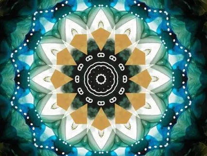 Mandala Card Of The Day: Happiness