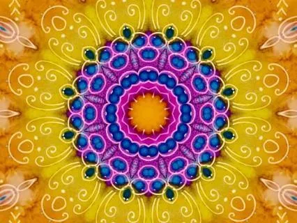 Mandala Card Of The Day: Joy