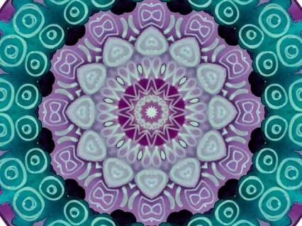 Mandala Card Of The Day: Serenity