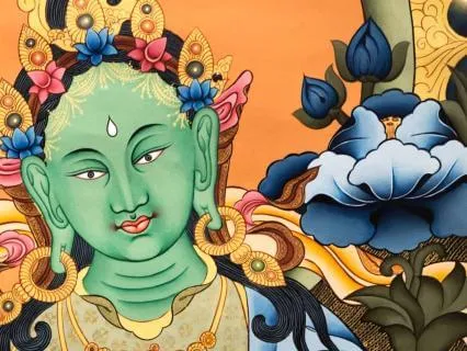 Manjushri: Om A Ra Pa Tsa Na Dhi (108x Practice)