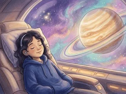Maya's Journey To The Velvet Forest Planet Sleep Story