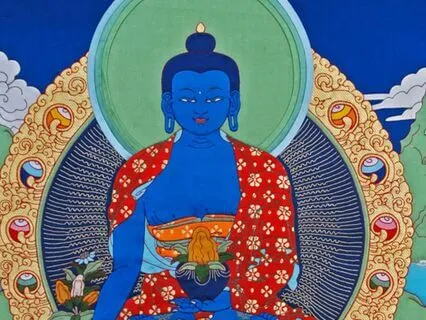 Medicine Buddha - Sanskrit