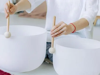 Meditación Sonora De Atención Plena: Cuenco Cuarzo + Koshi