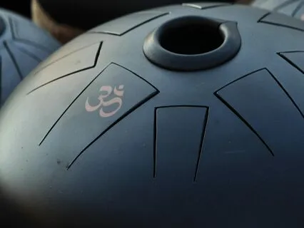 Meditating With Hand Pan