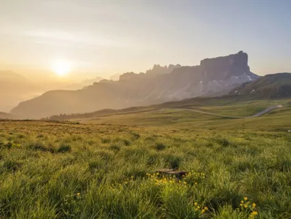 Meditation at Sunset
