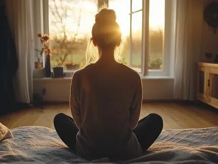 Meditating For A Great Morning