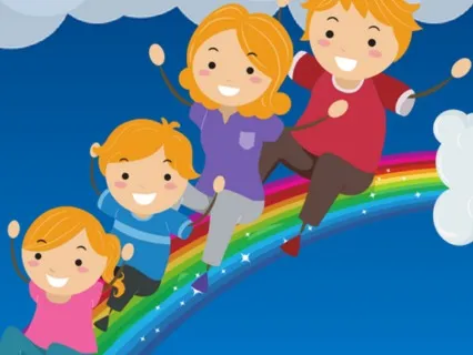 Meditation for Children: Riding on a Rainbow