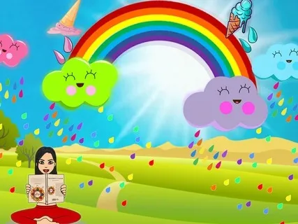 Meditation For Kids: Melting Ice Creams Turning Into A Rainbow