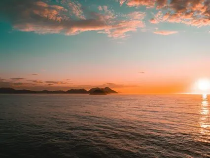 Meditative Morning At The Beach