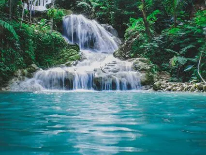 Meditative Walk With God To A Majestic Waterfall