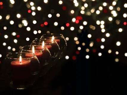 Meditative Writing With Candlelight