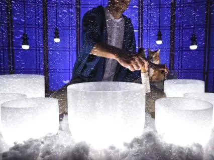 Melt Into Bed With Crystal Singing Bowls (+ Rain Sounds)