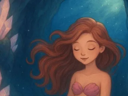 Kids Bedtime Story Meditation - Mermaid Nerina's Secret Bay