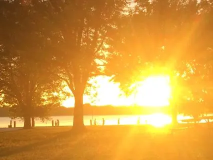 Mindfulness At Sunset