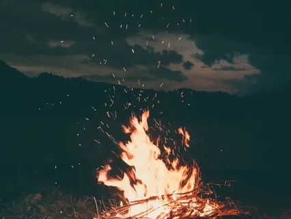 Mini Guided Sleep Practice & Fire Crackling Sounds (1-Hour)