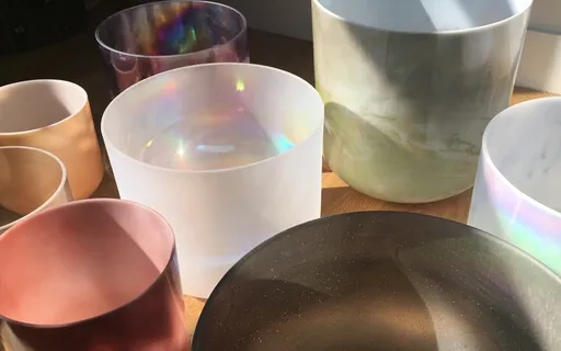 Mini Sound Bath With Crystal Singing Bowls To Refresh