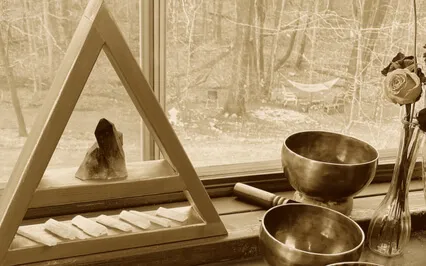 Mixed Metal Root Chakra Bowl