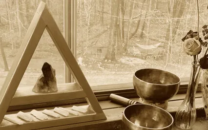 Mixed Metal Throat Chakra Bowl