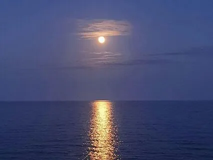 Moonglow In The Cosmic Veil