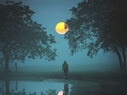 Moonlight Blessings - Calm Harp with Delicate Rain