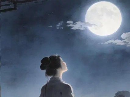Moonlit Thoughts|李白・靜夜思