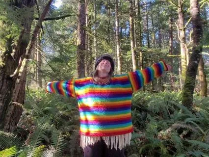 Morning Grounding Practice In Nature
