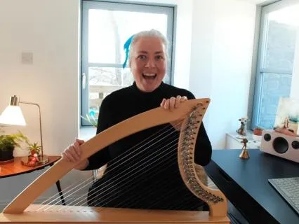 Morning High Vibe Angelic Harp - Relax & Soar