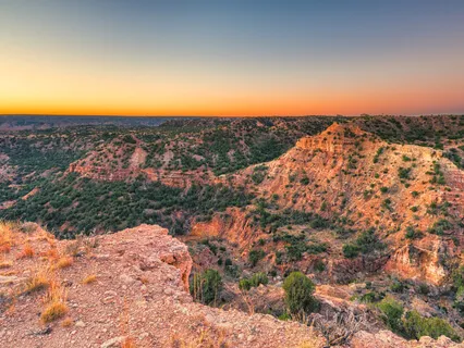 Morning Nature At Palo Duro Canyon 