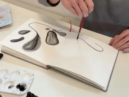 Morning Sketchbook Prompt: Intuitive Shapes