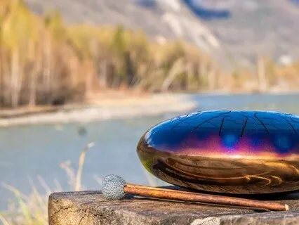 Morning Tongue Drum In The British Countryside