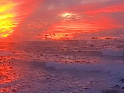 Morning Waves And Music From Mars