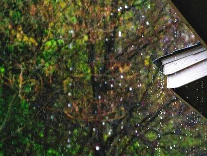 Most Relaxing Sound Of Rain Hitting On Tin Roof