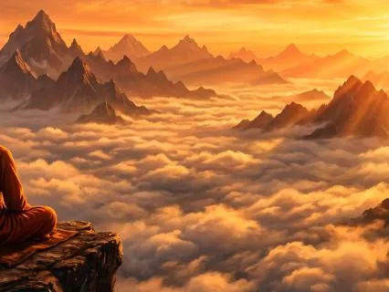 Mountain Meditation | 432 Hz + Delta Waves | Deep Calm