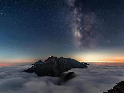 Music For Sleep – Mountains And Starry Sky