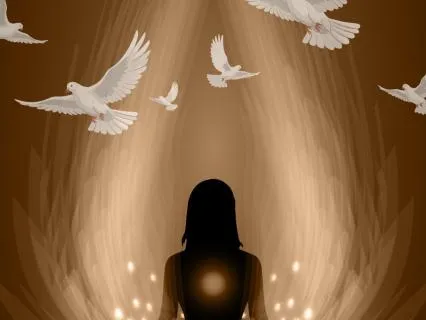 My Breath Carries My Peace. My Heart Carries My Love.
