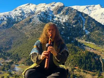 Nature's Embrace - Winter Flute at Mount Erymanthos