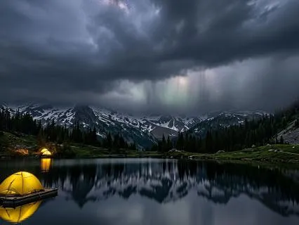 Nature's Sound Sleep - Soothing Rain On A Tent (10 Hours)