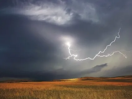 Nature Sounds: Thunder Clouds Over Water - For Sleep & Relaxation 