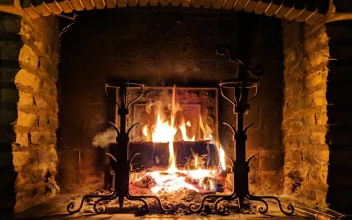 Nature Sounds: Warm Fireplace Crackle Cappadocia