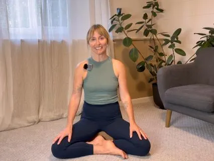 Neck & Shoulder Tension Relief: Yoga Guided by Breath